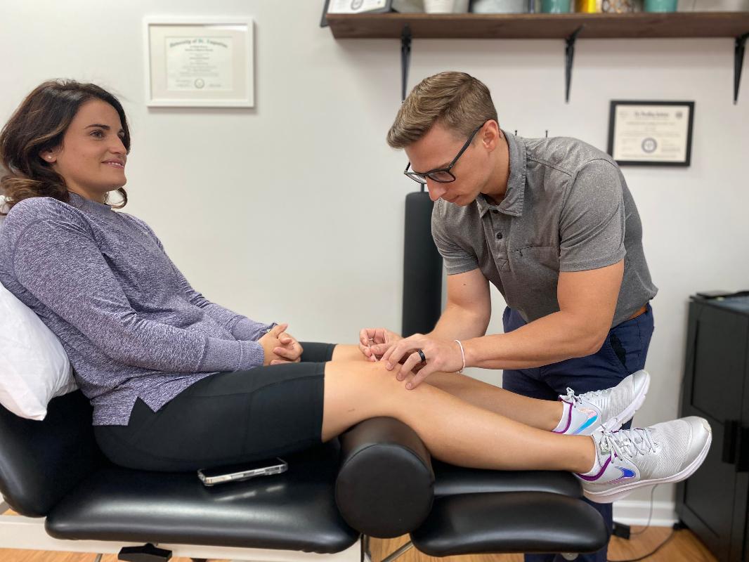 Dry needling for knee pain